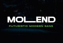 Molend Font Poster 1