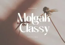 Molgak Classy Font Molgak Classy Font Poster 1