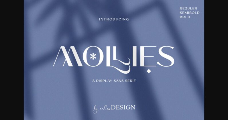 Mollies Font Poster 3