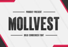 Mollvest Font Poster 1