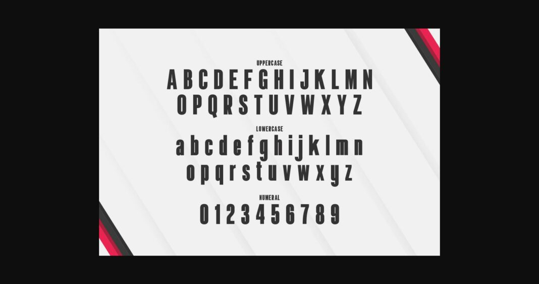 Mollvest Font Poster 4