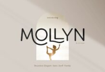 Mollyn Font Poster 1