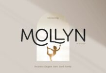 Mollyn Font Poster 1