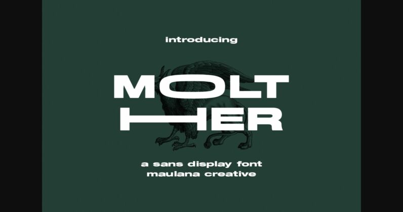 Molther Font Poster 3