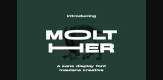 Molther Font Poster 1