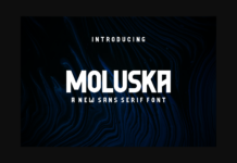 Moluska Font Poster 1