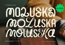 Moluska Font Poster 1