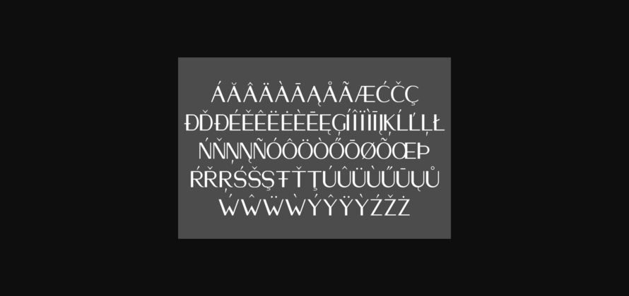 Moment Font Poster 6