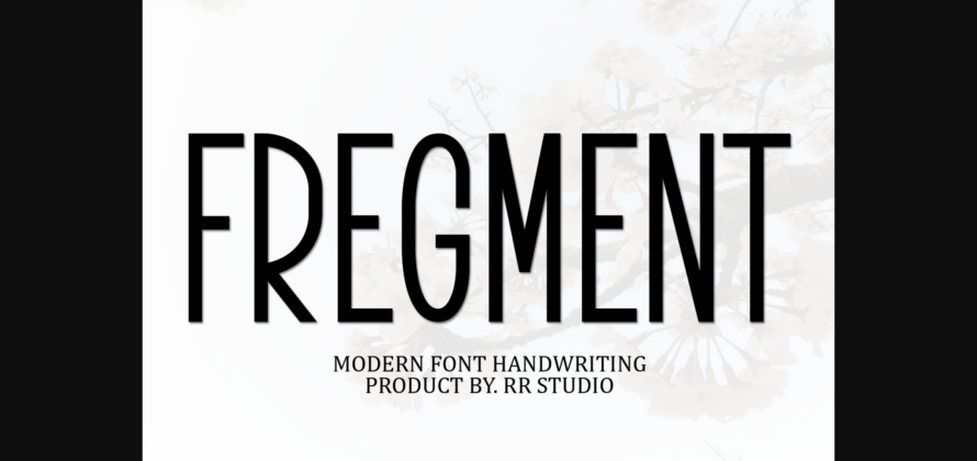 Moment Font Poster 4