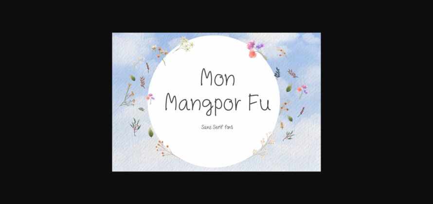 Mon Mangpor Fu Font Poster 3