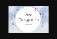 Mon Mangpor Fu Font Poster 1