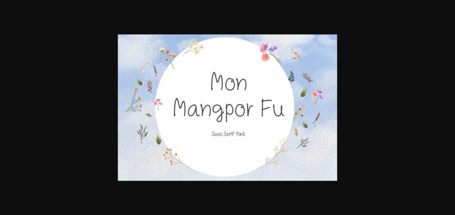 Mon Mangpor Fu Font Poster 1