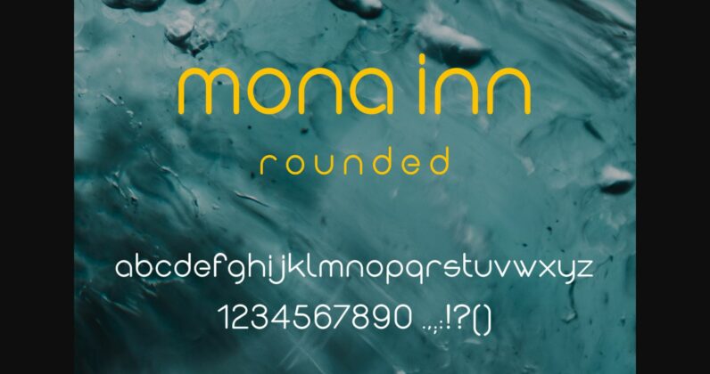 Mona Inn Font Poster 3