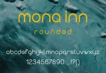 Mona Inn Font Poster 1