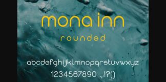 Mona Inn Font Poster 1