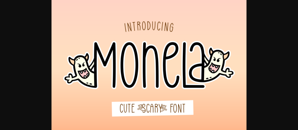 Monela Font Poster 3