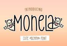 Monela Font Poster 1