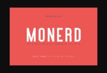 Monerd Font Poster 1