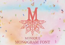 Monique Font Poster 1