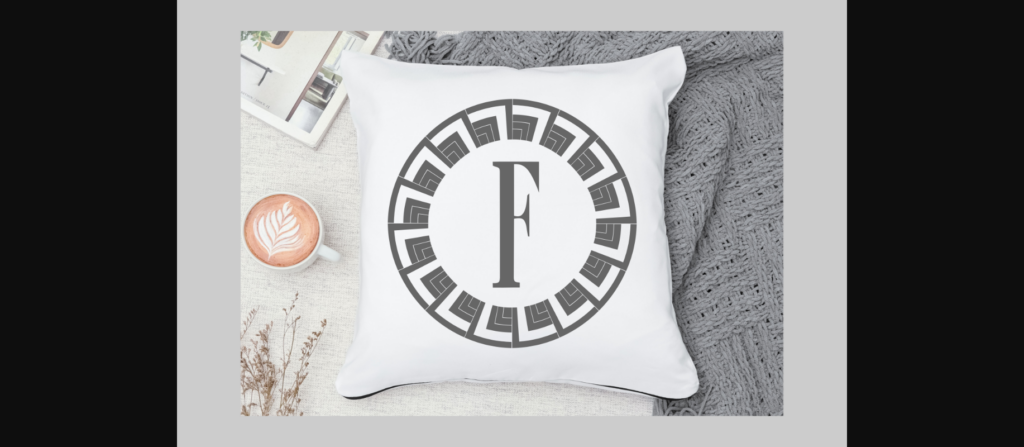 Monogram Blaster Font Poster 4