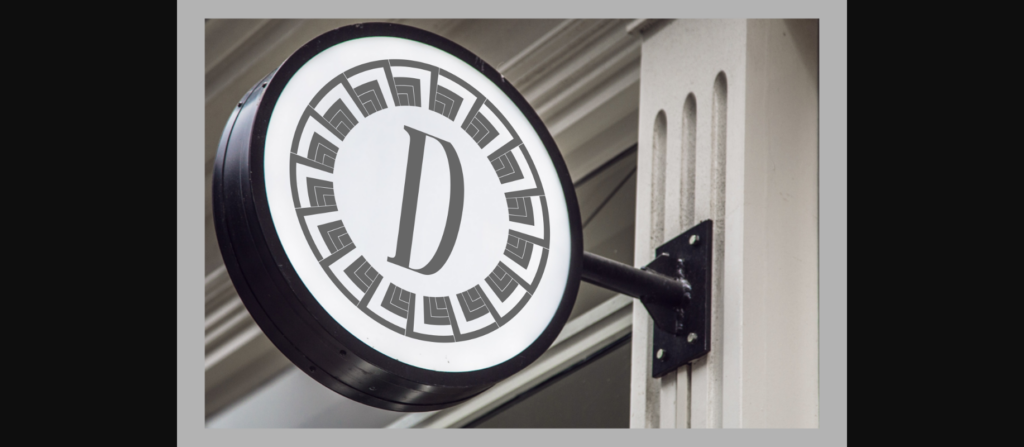 Monogram Blaster Font Poster 10