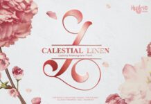 Monogram Calestial Linen Font Poster 1