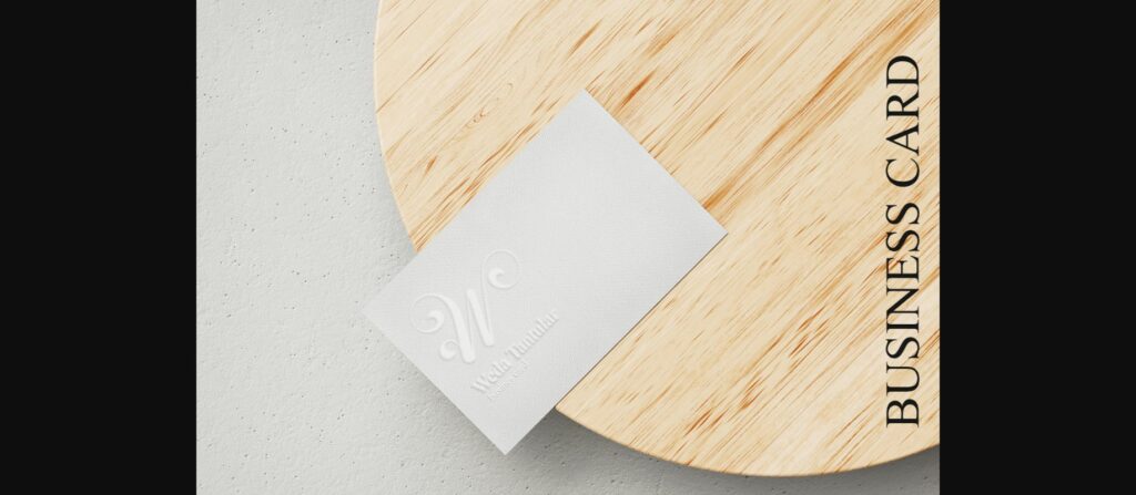 Monogram Calestial Linen Font Poster 8