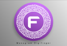 Monogram Digifinger Font Poster 1