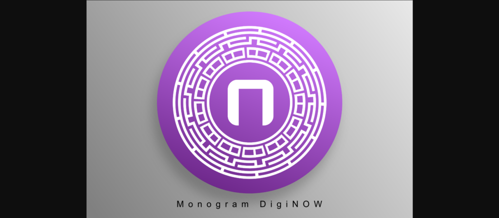 Monogram Diginow Font Poster 3