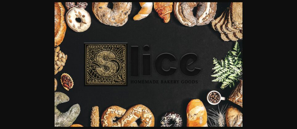 Monogram Font Family Font Poster 11