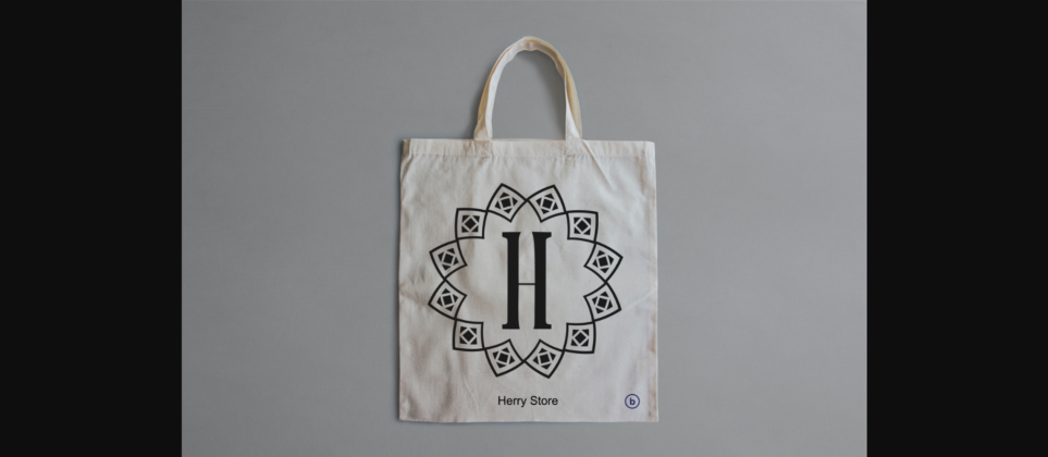 Monogram Gosvi Font Poster 7