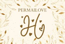 Monogram Permailove Font Poster 1