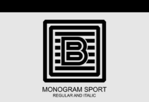 Monogram Sport Font Poster 1