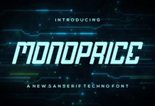 Monoprice Font Poster 1