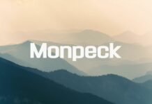 Monpeck Font Poster 1