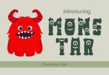 Monstar Font Poster 1