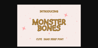 Monster Bones Poster 1