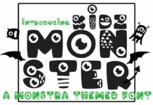 Monster Kids Font Poster 1