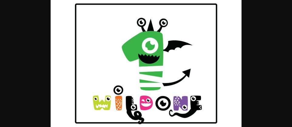 Monster Kids Font Poster 8