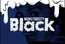 Monstrocity Black Font Poster 1