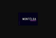 Montelga Font Poster 1