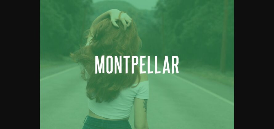 Montpeller Font Poster 3