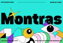 Montras Font Poster 1