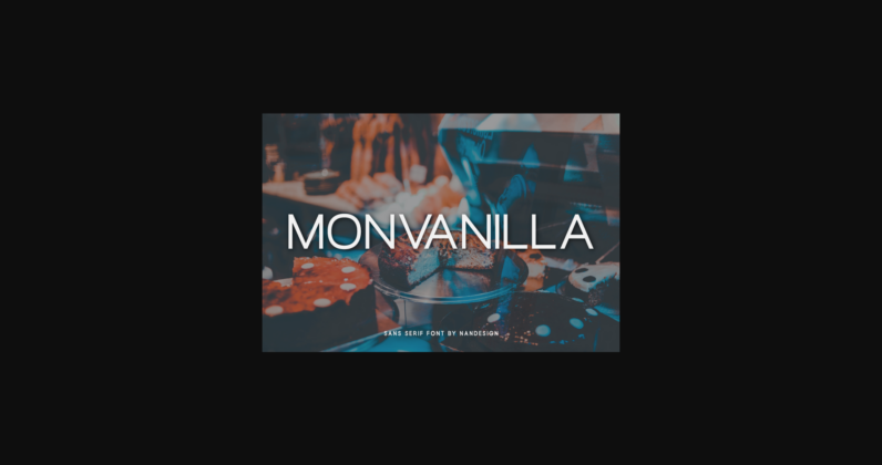Monvanilla Font Poster 3