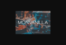 Monvanilla Font Poster 1