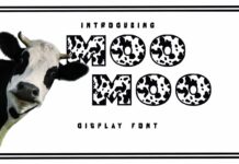 Moo Moo Font Poster 1