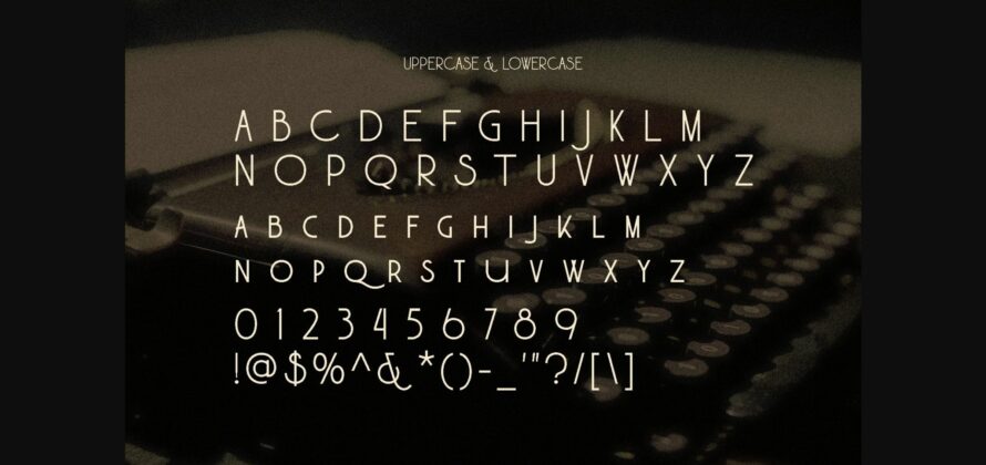 Mooneer Font Poster 10