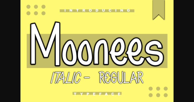 Moonees Font Poster 3