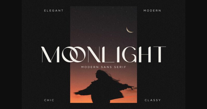 Moonlight Font Poster 1