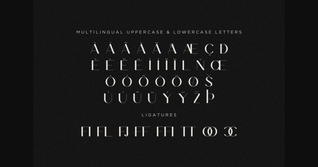 Moonlight Font Poster 8